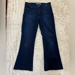 Joe's Jeans Dark Blue Wide Leg Flare Jeans